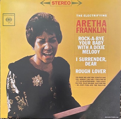 The Electrifying Aretha Franklin — Aretha Franklin album cover