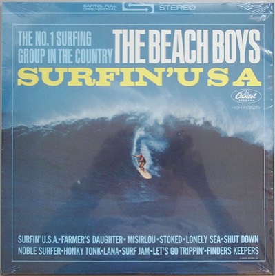Surfin' U.S.A. — The Beach Boys album cover