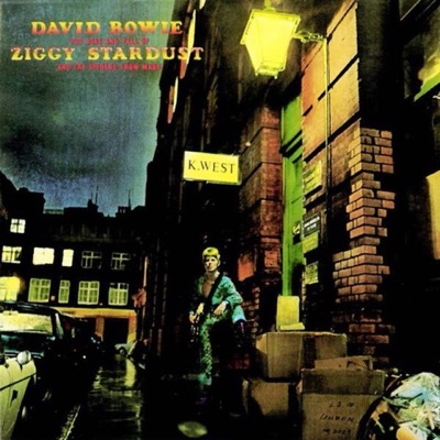 The Rise And Fall Of Ziggy Stardust And The Spiders From Mars — David Bowie album cover