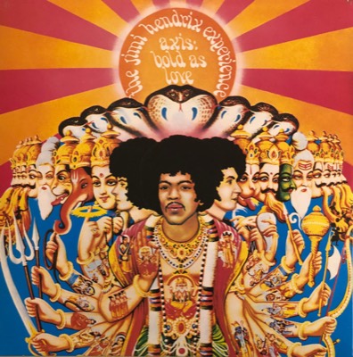 Axis: Bold As Love — The Jimi Hendrix Experience album cover