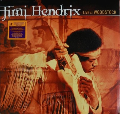 Live At Woodstock — Jimi Hendrix album cover