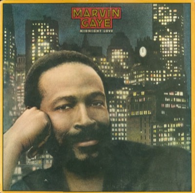 Midnight Love — Marvin Gaye album cover