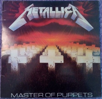 Master Of Puppets — Metallica album cover