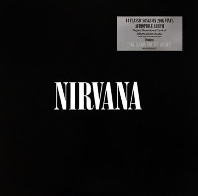 Nirvana (self-titled) — Nirvana album cover