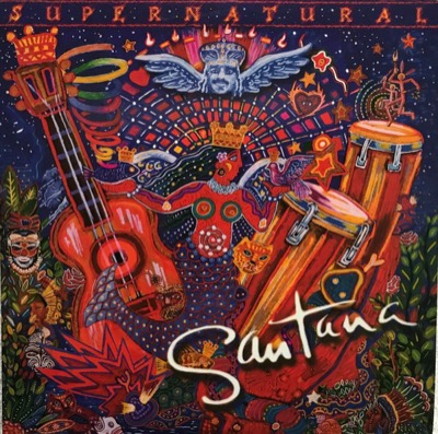 Supernatural — Santana album cover