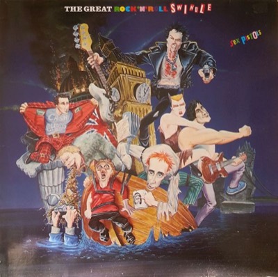 The Great Rock 'N' Roll Swindle — Sex Pistols album cover
