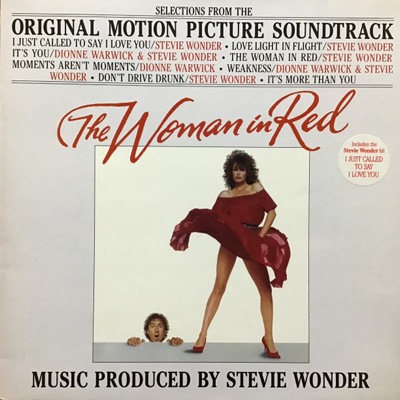 The Woman In Red (Selections From The Original Motion Picture Soundtrack) — Stevie Wonder album cover