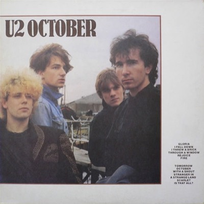 October — U2 album cover
