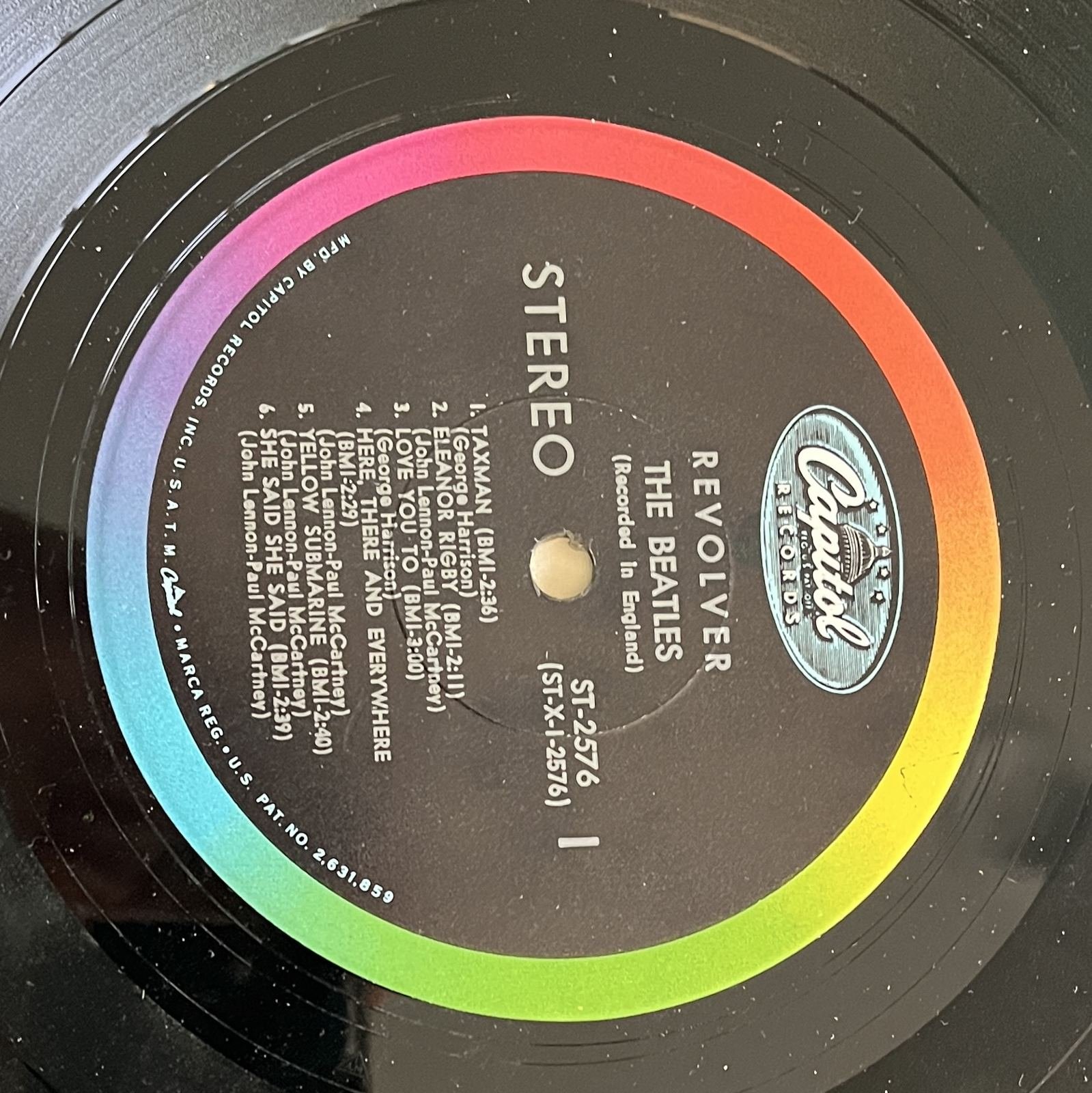 Revolver — record label, photographed by a RecordScout user