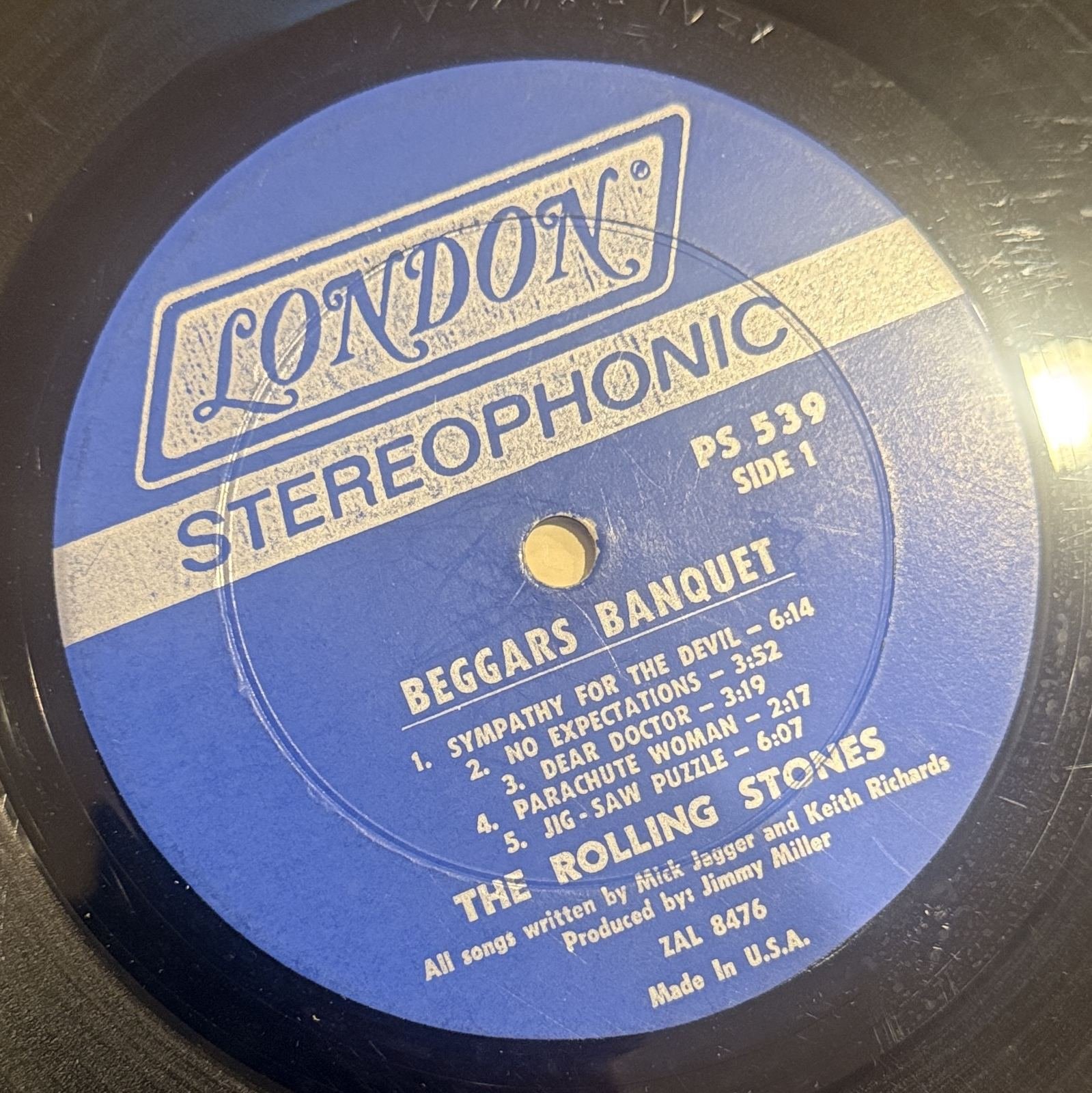 Beggars Banquet — record label, photographed by a RecordScout user